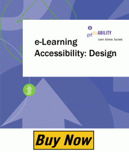 Graphic of accessibility design elearning